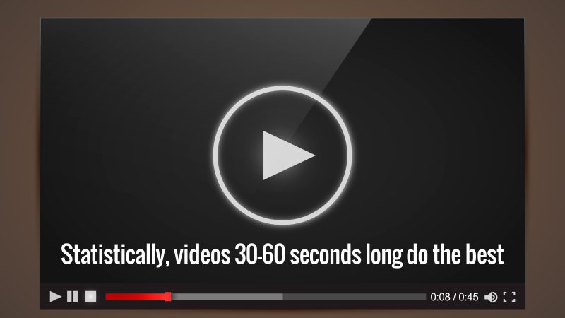 30-60 seconds video