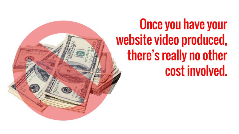 website video produced no cost