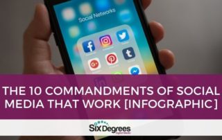 The 10 Commandments of Social Media That Work Infographic