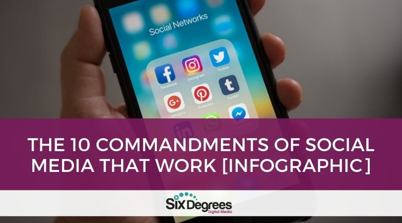 The 10 Commandments of Social Media That Work Infographic