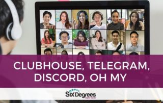 Clubhouse Telegram Discord Oh My