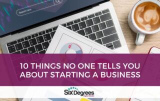 10 Things No One Tells You About Starting a Business title