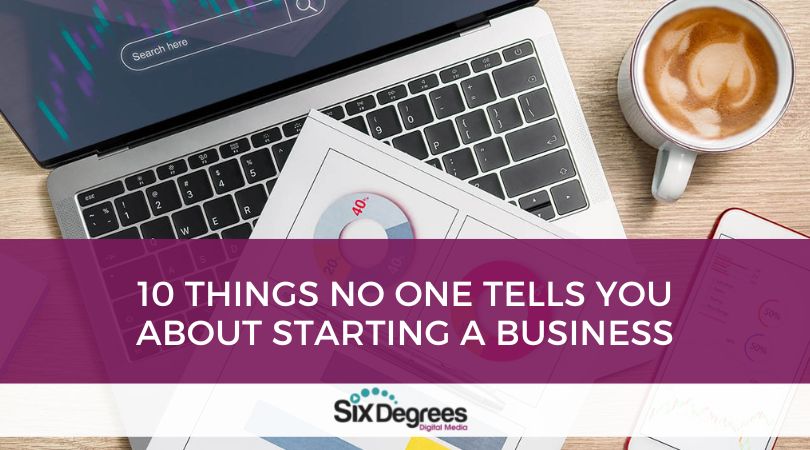 10 Things No One Tells You About Starting a Business title