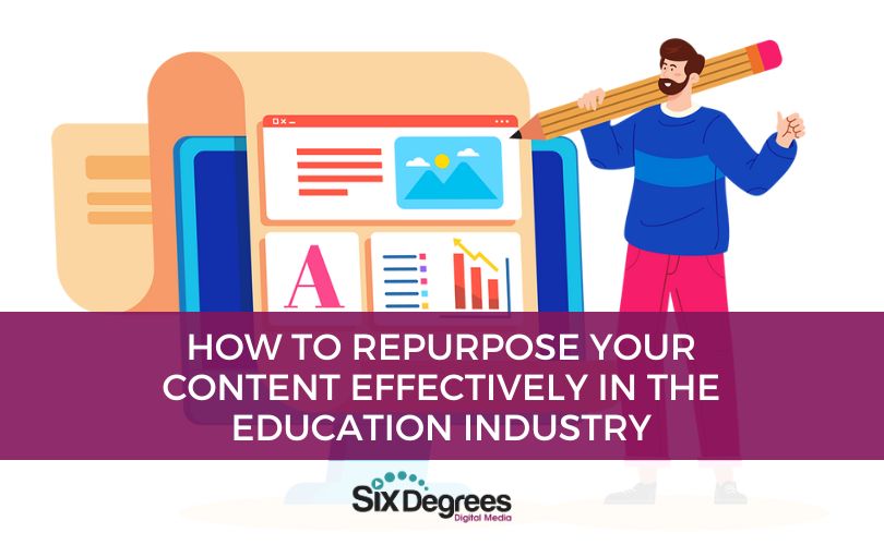 How to Repurpose Your Content Effectively in the Education Industry title