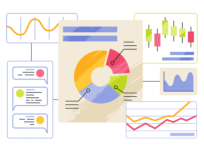 web analytics on dashboard