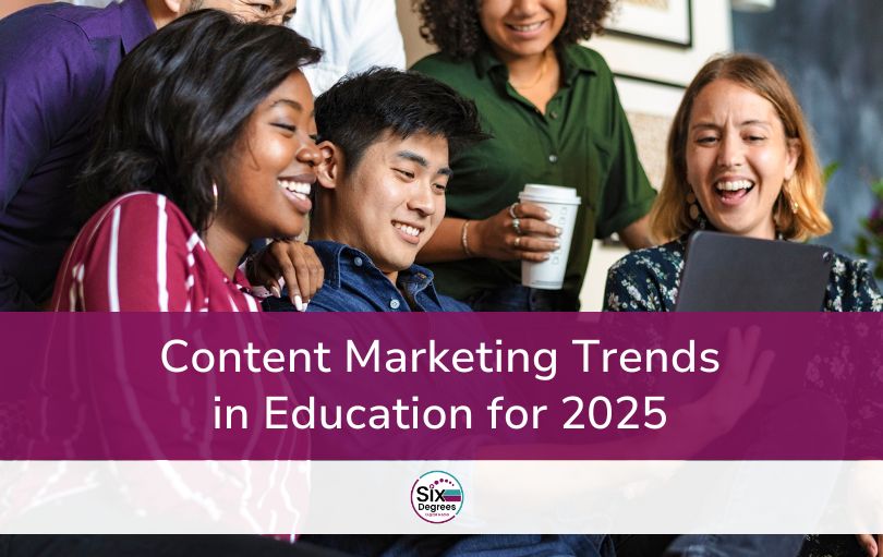 Content Marketing Trends in Education for 2025 title